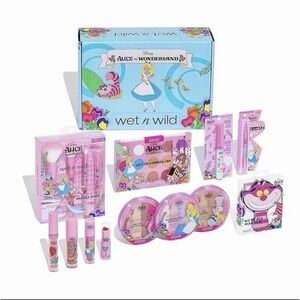 Wet n Wild X Disney Alice In The Wonderland Full Makeup Set In PR Collectors Box